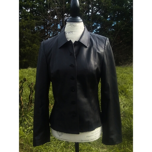 Talbots Jackets & Blazers - Genuine Leather Talbots jacket
